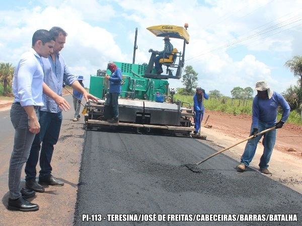 Três rodovias de acesso a Teresina são recuperadas simultaneamente