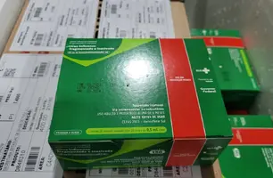 Vacinas contra a gripe (Foto: Foto: Ascom/ Sesapi)