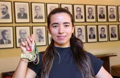 Atleta piauiense conquista medalha em campeonato de patinação sul-americano