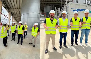 Visita do governador Rafael Fonteles na Espanha (Foto: Divulgação/ Governo do Piauí)