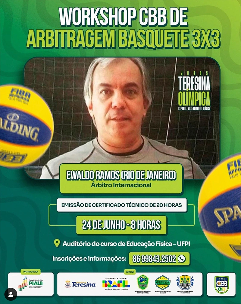 Workshop CBB de Arbitragem Basquete 3x3