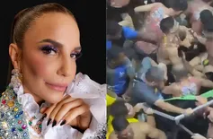 Vídeo: show de Ivete Sangalo é marcado por confusão e superlotação