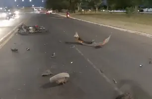 Acidente na BR-343 em Teresina (Foto: Reprodução/ Redes Sociais)