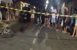 Adolescente executado a tiros em Teresina (Foto: Reprodução/ Redes Sociais)