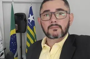 Adonaldo Rodrigues Bastos (Progressistas), presidente da Câmara de Vereadores de Curimatá-Pi. (Foto: Reprodução Facebook)