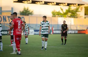 Altos-PI x América-RN, 13ª rodada da série C (Foto: Reprodução / Twitter Altos Oficial)