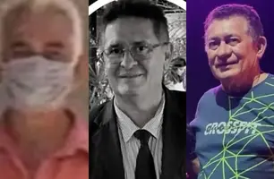 Anastácio Arruda, o irmão Nonato Arruda e Manoel Procópio, respectivamente (Foto: Reprodução)