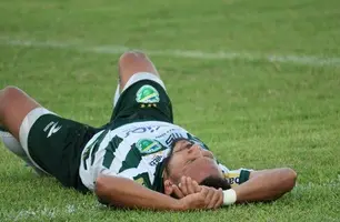 Atacante do Altos, Elielton (Foto: Pablo Cavalcante)