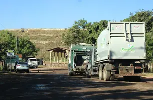 Aterro sanitário de Teresina (Foto: Stefanny Sales / Conecta Piauí)