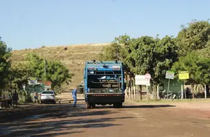 Aterro sanitário de Teresina (Foto: Stefanny Sales / Conecta Piauí)
