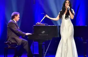 Cantora Maiana Elali e maestro Eduardo Lages se apresentam no Piauí com espetáculo que apresenta canções de Roberto Carlos (Foto: Divulgação)