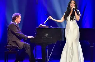 Cantora Maiana Elali e maestro Eduardo Lages se apresentam no Piauí com espetáculo que apresenta canções de Roberto Carlos (Foto: Divulgação)