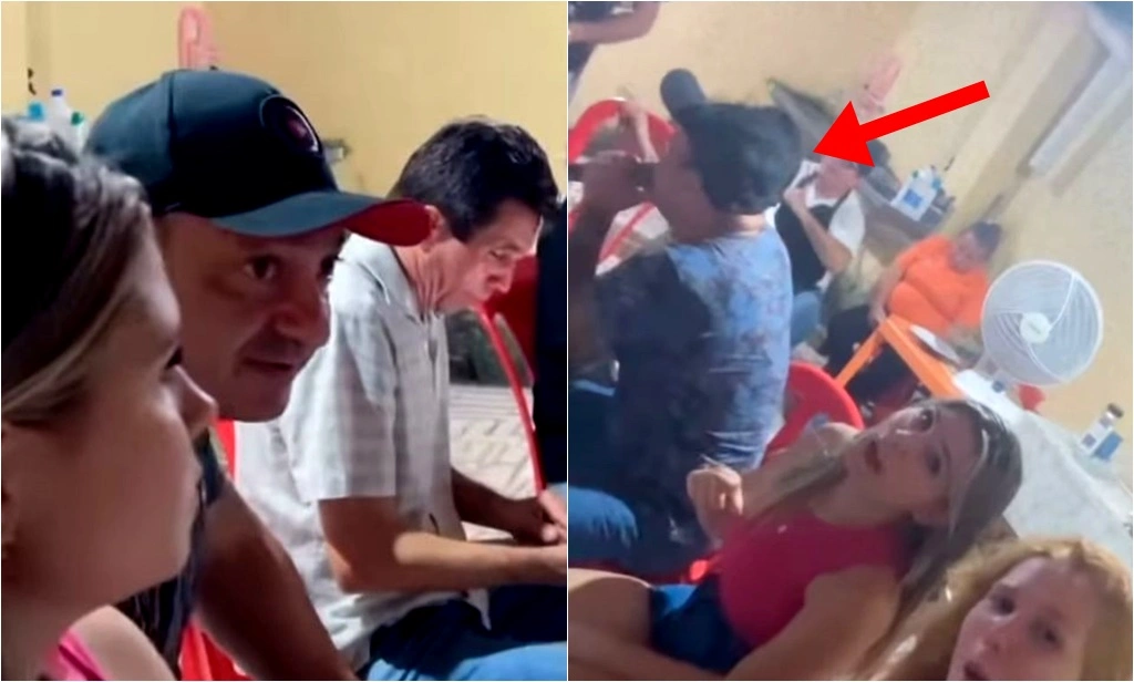 Casal se reconciliou