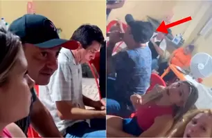 Casal se reconciliou (Foto: Reprodução)