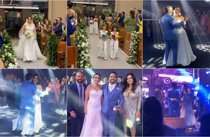 Casamento de Bárbara e Breno (Foto: Reprodução)