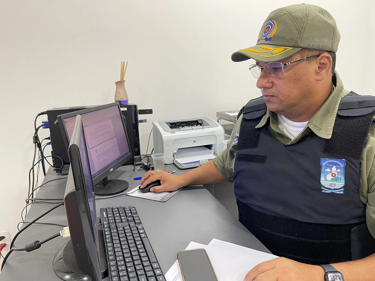 Comandante do Copom, tenente-coronel Cláudio Pessoa