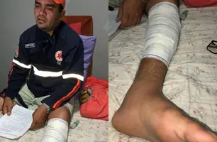 Condutor Anderson Maranhã (Foto: Conecta Piauí)