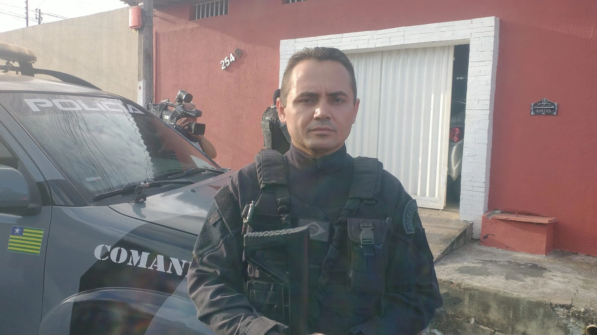 Delegado Charles Pessoa, coordenador do Draco
