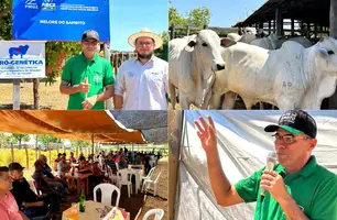 Dia de Campo e Shopping Nelore do Sambito da Fazenda Santo Antônio. (Foto: Tânia Araújo / Conecta Piauí)