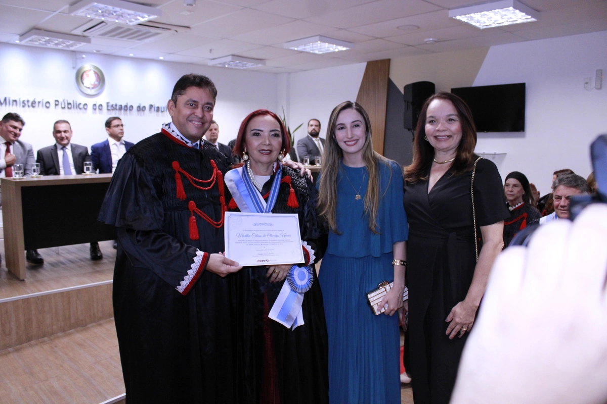 Entrega de medalhas do Mérito Ministerial, Procurador de Justiça Antônio Gonçalves Vieira