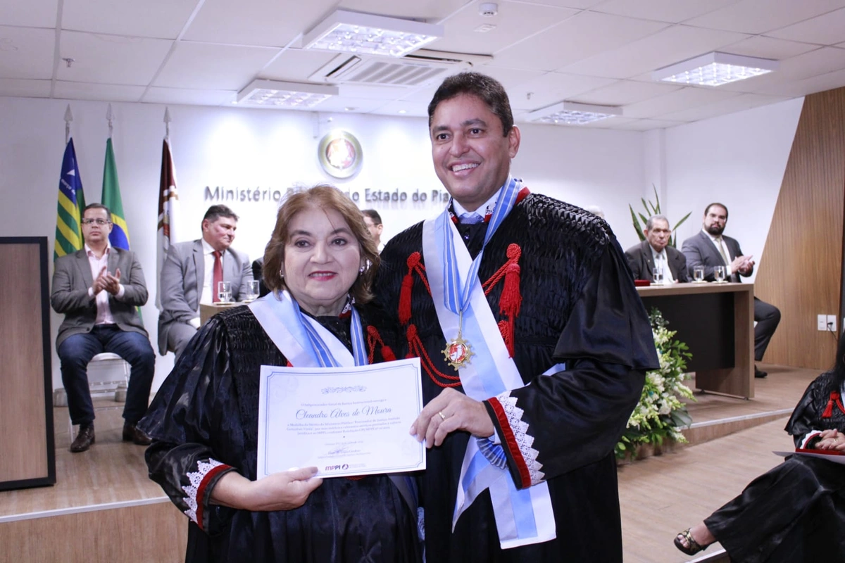 Entrega de medalhas do Mérito Ministerial, Procurador de Justiça Antônio Gonçalves Vieira