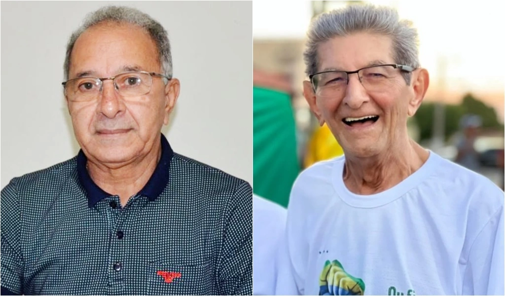 Ex-prefeito Dr Deusdete e o atual prefeito, Eloi