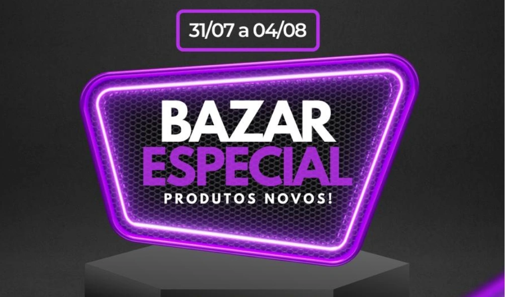 Foto de divulgação do Bazar Especial do Instituto Manduladino