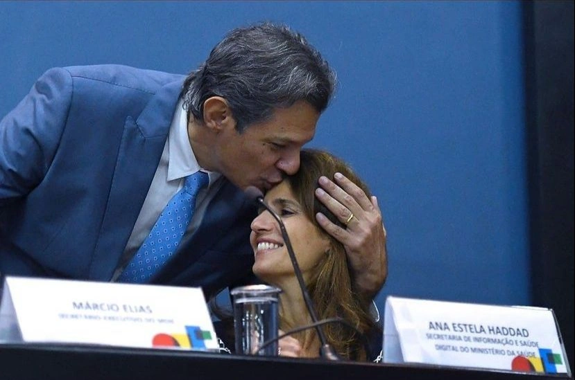 Haddad e Ana Estela