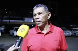 João de Deus, presidente estadual do PT (Foto: Stefanny Sales/Conecta Piauí)