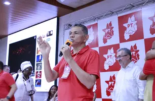 João de Deus, presidente estadual do PT (Foto: Stefanny Sales/Conecta Piauí)