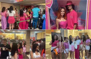 Lançamento do filme da Barbie em Teresina (Foto: Tiago Moura / Conecta Piauí)