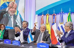 Lula participa da retomada de obras da Universidade Latino-Americana (Foto: Ricardo Stuckert/ PR)