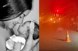 Mãe e filha morrem em acidente (Foto: Reprodução/ Redes Sociais)