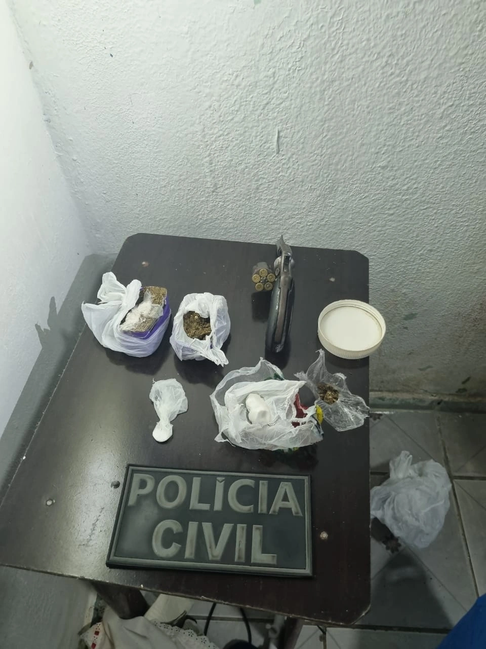 Material apreendido