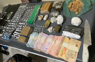 Material apreendido (Foto: Divulgação/ PC-PI)