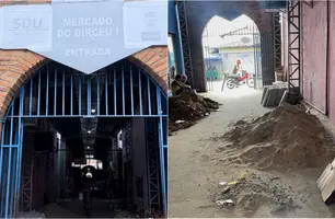 Mercado do Dirceu I passa por reforma (Foto: Tiago Moura / Conecta Piauí)