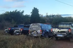 Momento da operação (Foto: Divulgação/SSP)