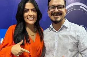 Mônica Freitas e Victor Melo (Foto: Reprodução)