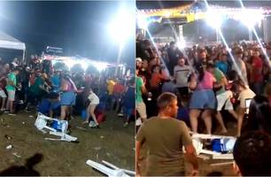 Muitas brigas em Timon (Foto: Reprodução)