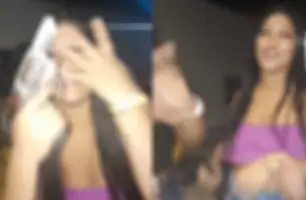 Mulher que desapareceu após vídeo de comemoração (Foto: Reprodução/ Redes Sociais)