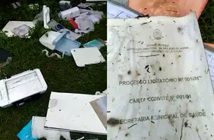 Município de São João da Serra poderá pagar R$ 100 mil por jogar lixo em rio de Campo Maior. (Foto: Mikeias di Mattos | Conecta Piauí)