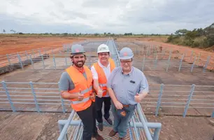 Obra da empresa Piauhy Indústria (Foto: Reprodução / CCom)