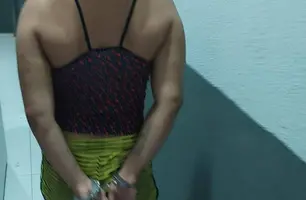 Polícia prende mulher acusada de matar idoso na cidade de Água Branca (Foto: Divulgação/PC)