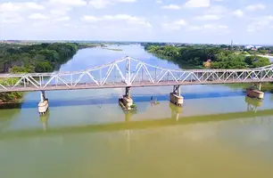 Ponte João Luiz Ferreira, a Ponte Metálica (Foto: Divulgação/Prefeitura de Timon)