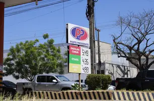 Posto de gasolina em Teresina (Foto: Stefanny Sales / Conecta Piauí)
