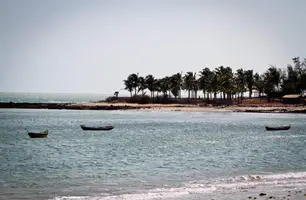 Praia em vilarejo de Barra Grande (Foto: Thiago Amaral)