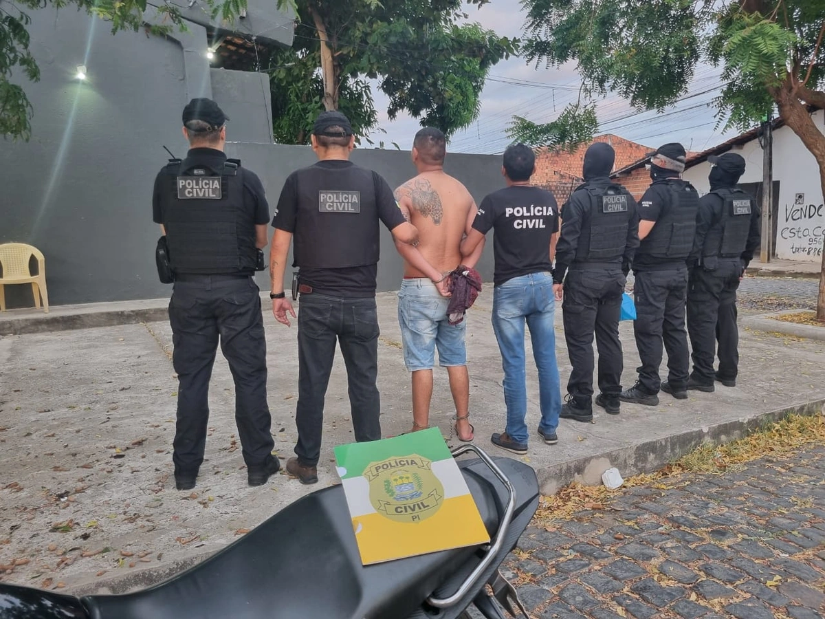 Preso por tráfico de drogas em Teresina