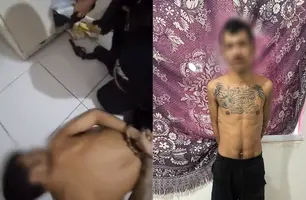 Preso suposto chefe de 'tribunal do crime' (Foto: Divulgação/ PC-PI)