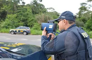 PRF inicia Operação Férias Escolares 2023 com foco em coibir excesso de velocidade (Foto: Divulgação/PRF)