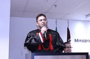 Procurador-Geral de Justiça do Piauí, Cleandro Alves de Moura, eleito para o biênio 2023/2025 (Foto: Stefanny Sales / Conecta Piauí)